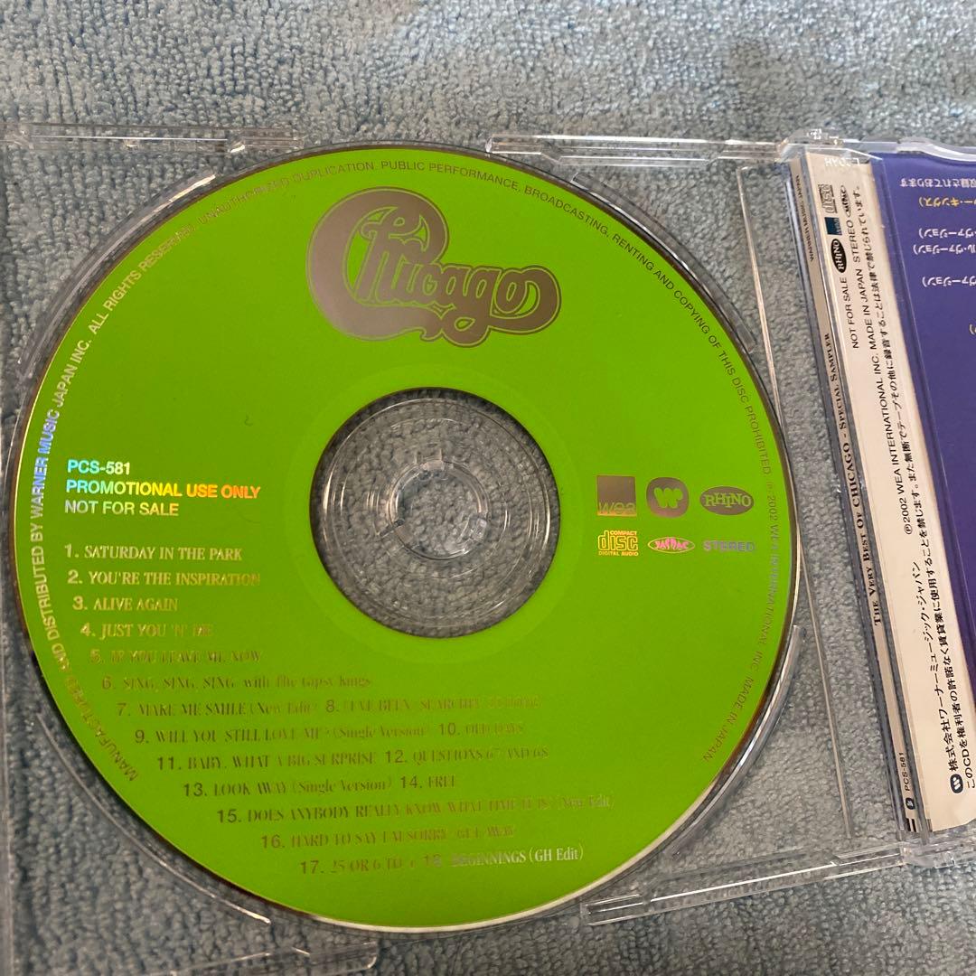 洋楽 THE VERY BEST OF CHICAGO SPECIAL SAMPLER