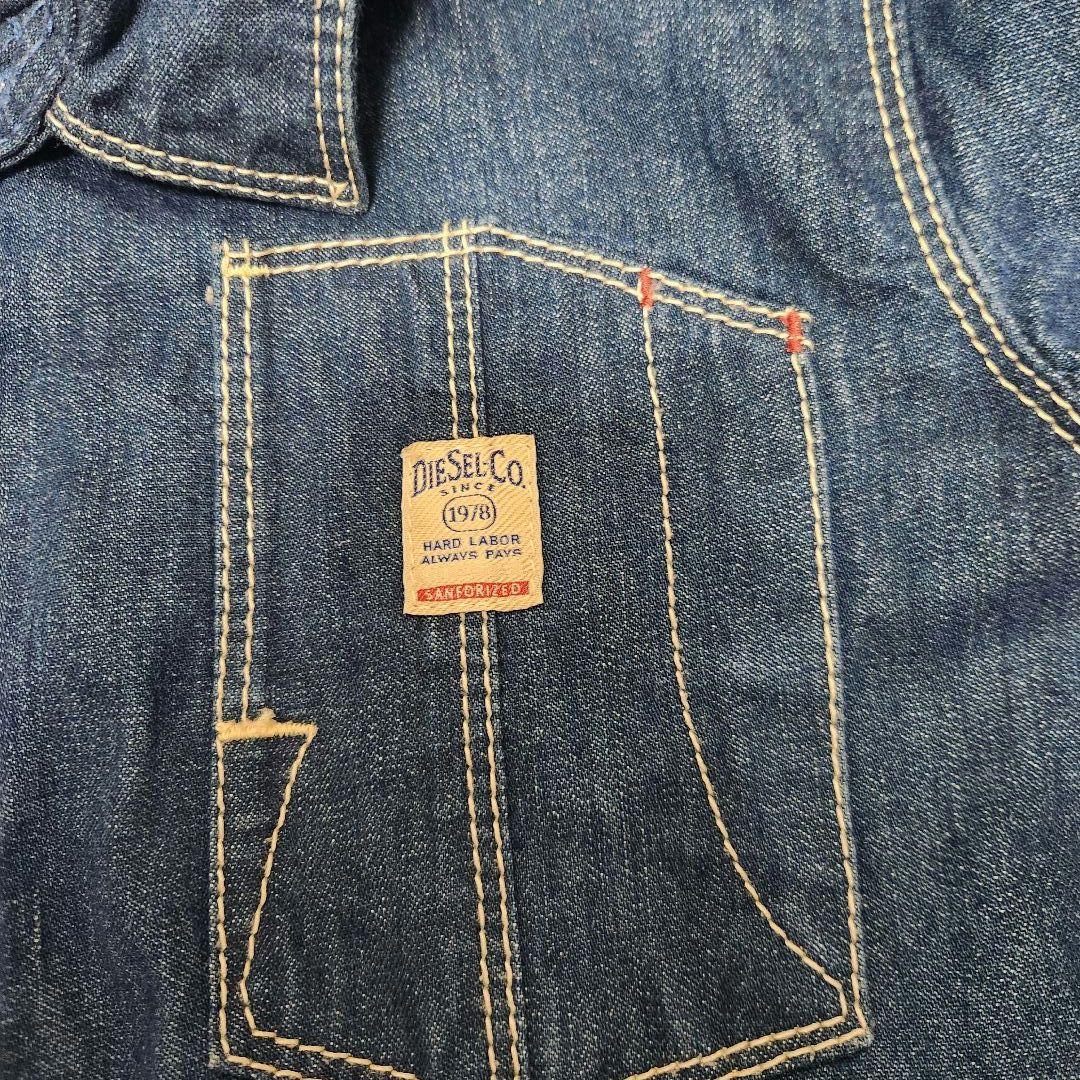 DIESEL エンジニア カバーオール デニム ジャケット S 希少 美品