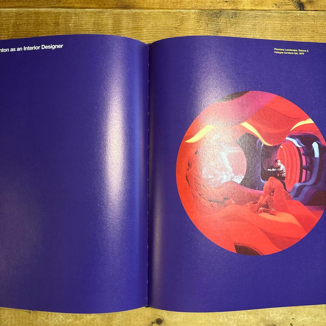 希少 洋書 ヴェルナー・パントン作品集 Vitra【CD欠品・傷あり】