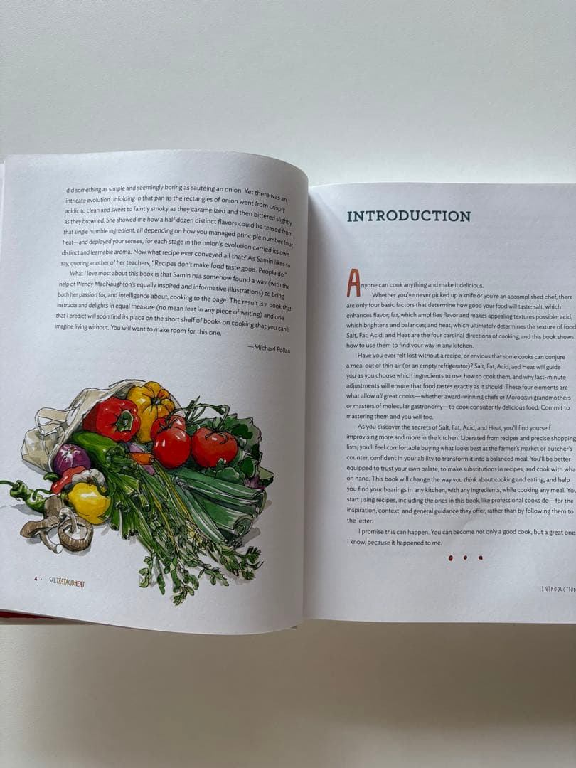 Salt, Fat, Acid, Heat 塩、油、酸、熱　洋書　名作　料理本