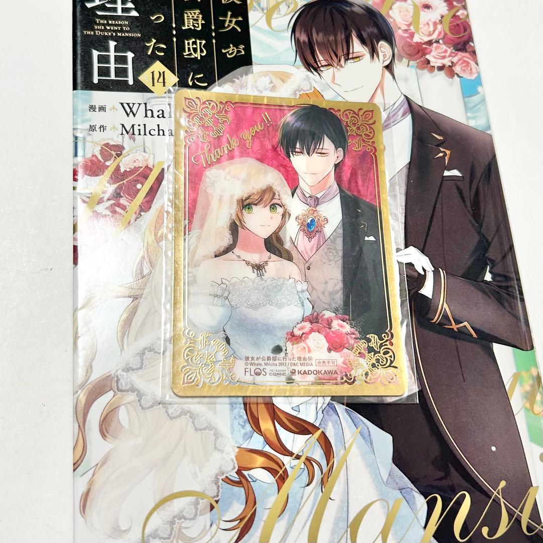 【送料込み】彼女が公爵邸に行った理由 1〜14巻 Whale Milcha 全巻