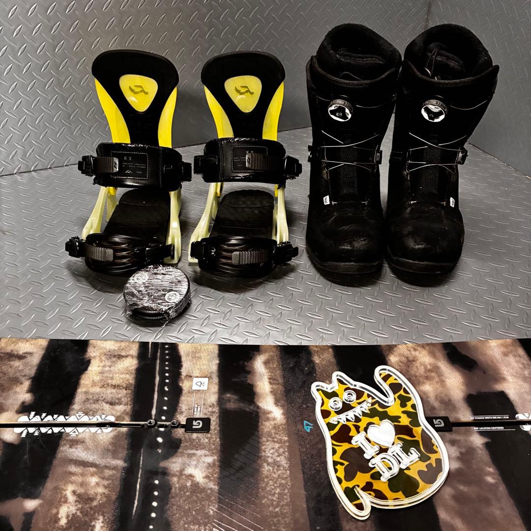 【ブーツ無し】Burton BLUNT 147cm スノーボード2点セット