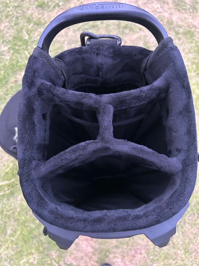 BRIEFING キャディバッグ ブラック カーキ