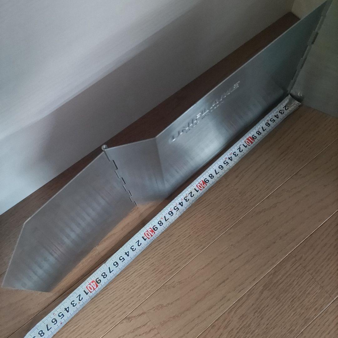 UNIFLAME ユニフレーム 薪グリル 鉄板 風防 3点セット