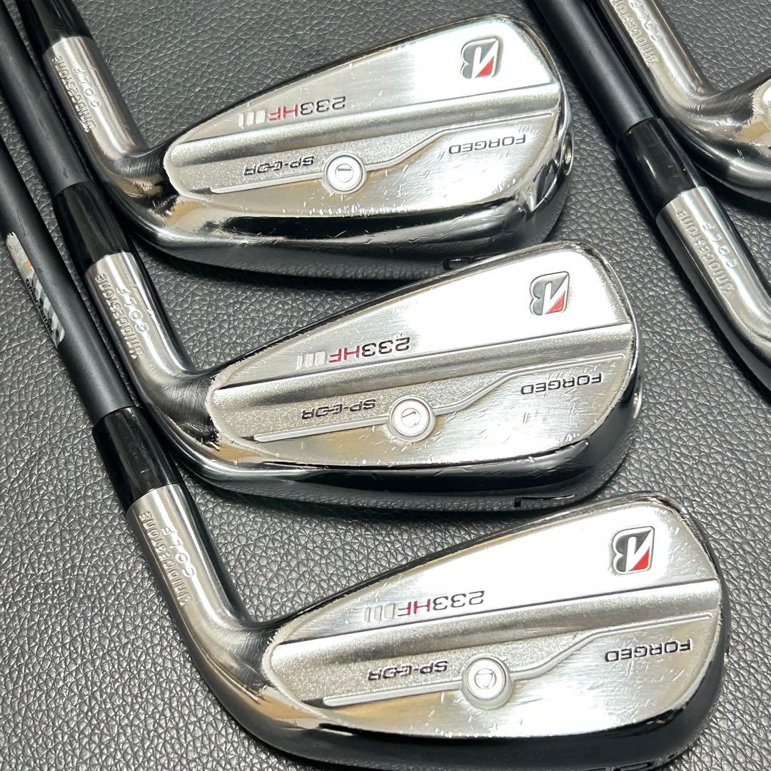ブリヂストン 233HF アイアン 5本 VANQUISH S ぶっ飛びシャフト