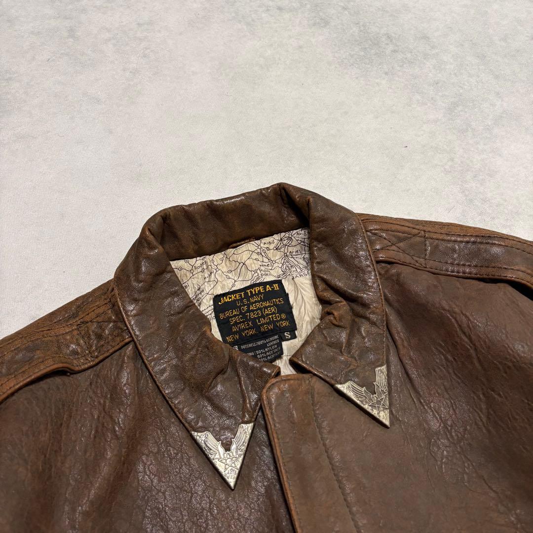 ジャケット・アウター 80s AVIREX Type A-2 Flight Jacket