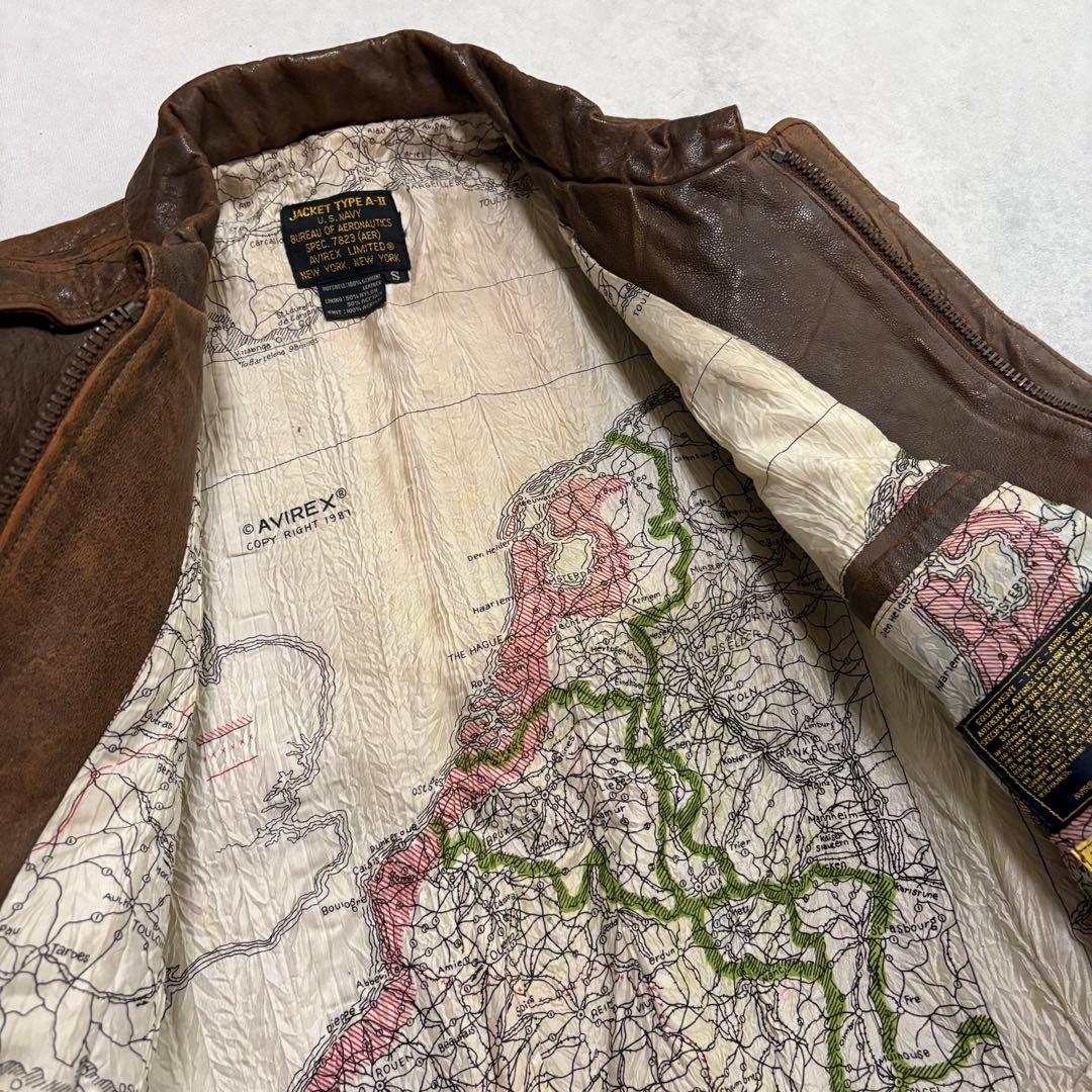 ジャケット・アウター 80s AVIREX Type A-2 Flight Jacket