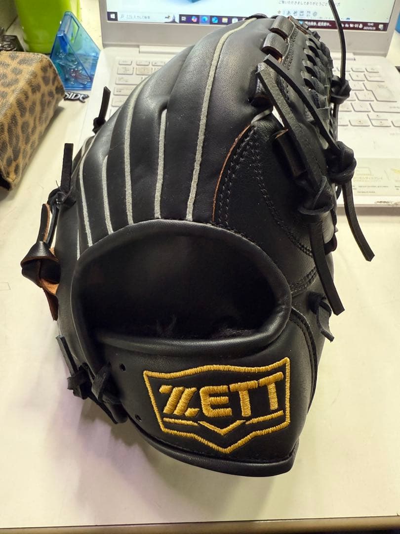 1★ZETT FINE Catch 少年軟式グローブ BJGB7700BS 美品