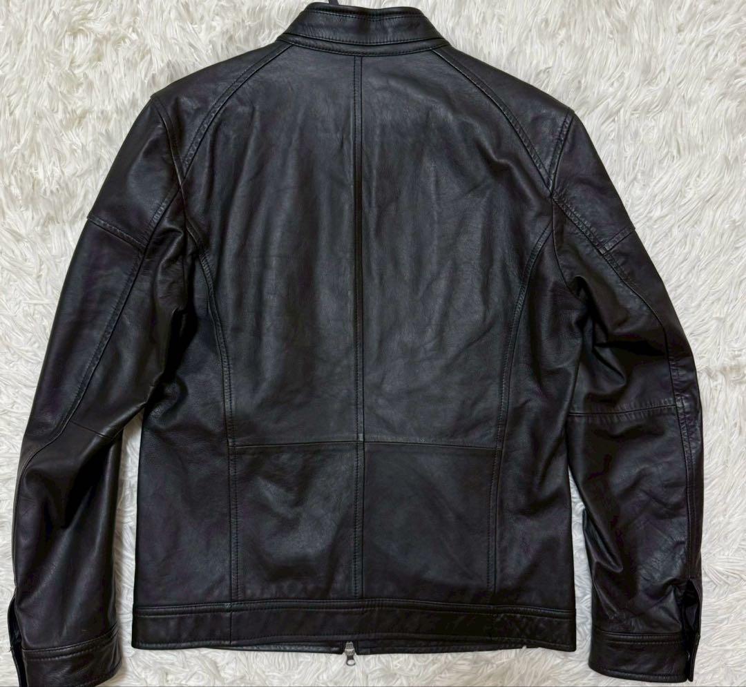 MIND BLOW ラムレザーライダース　ジャケット　Size L