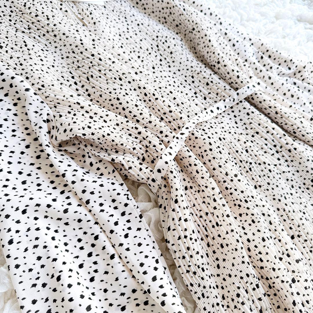 【新品】アンドバイピンキーアンドダイアン♡&by P＆D 総柄ワンピース リボン