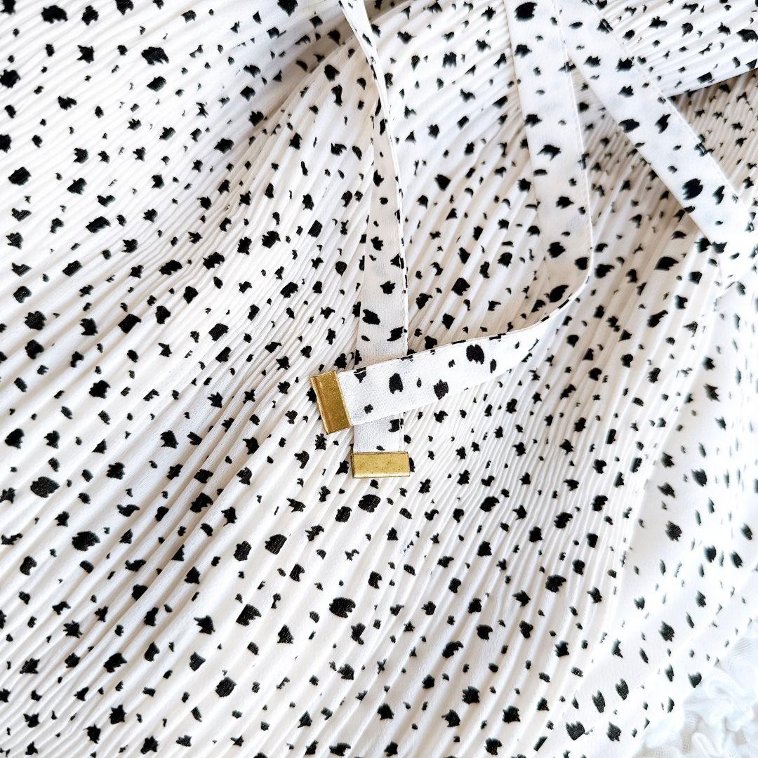 【新品】アンドバイピンキーアンドダイアン♡&by P＆D 総柄ワンピース リボン