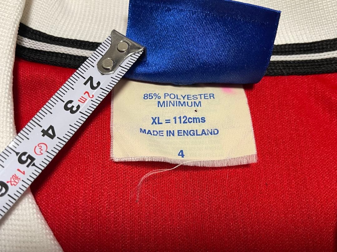 98-00 マンチェスターユナイテッド ホーム 長袖ユニフォーム XL