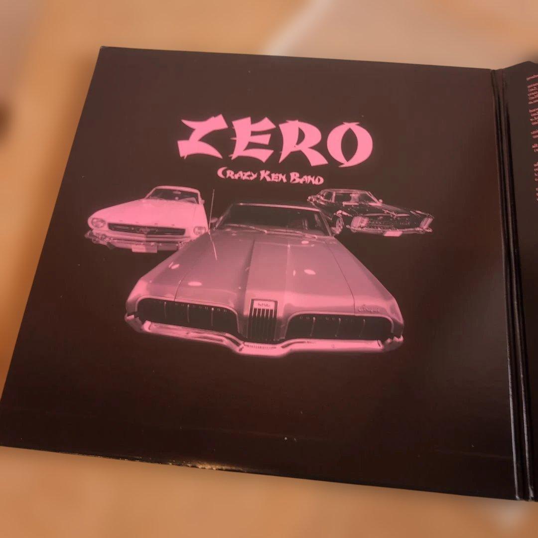 CRAZY KEN BAND ZERO 2枚組 LP レコード