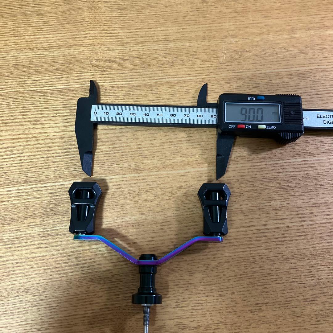 美品　早い物勝ち　シマノ用　DRESS ドレス　ダブルハンドル　スタンド　セット