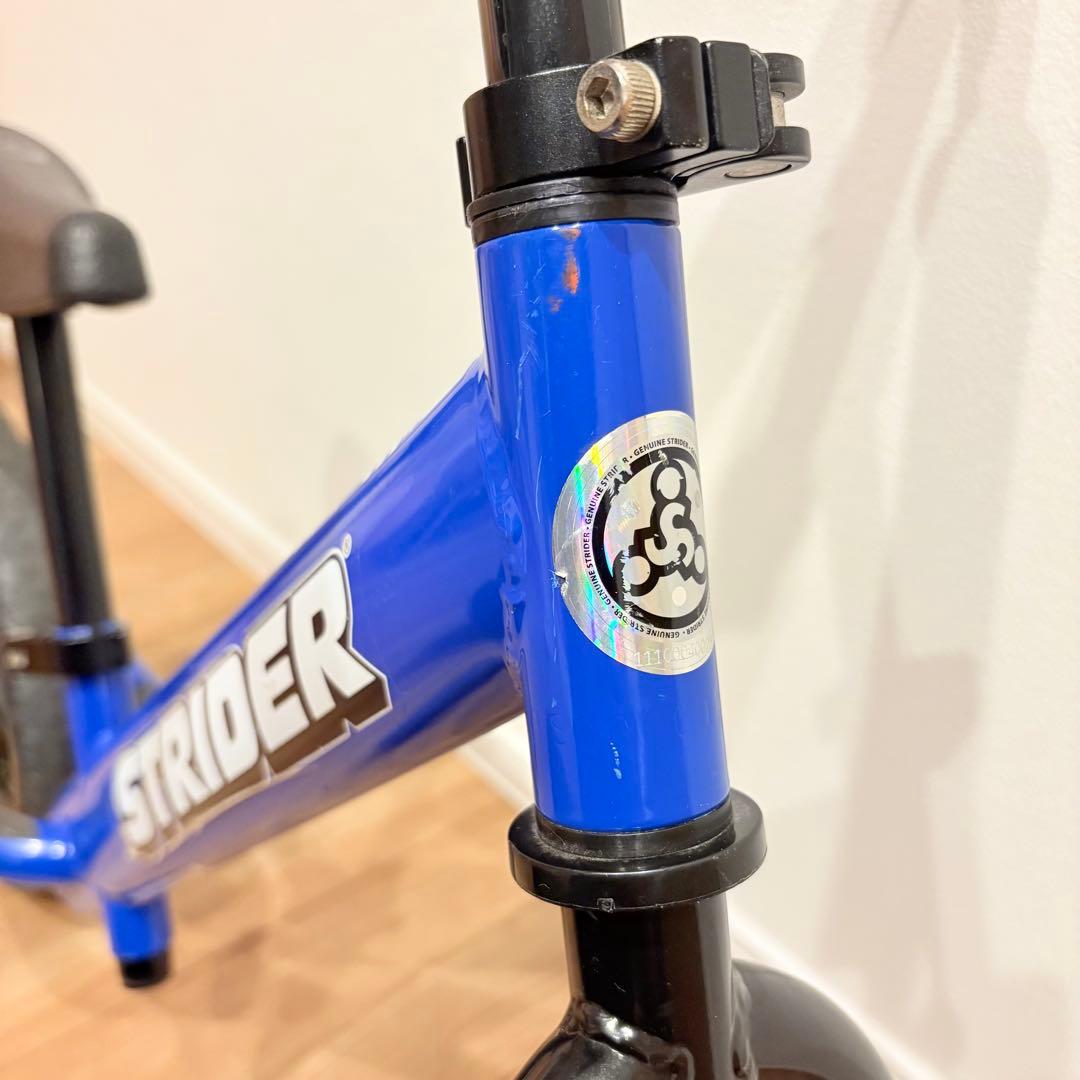 STRIDER！ストライダー12インチブルー青バランスバイクスポーツモデル