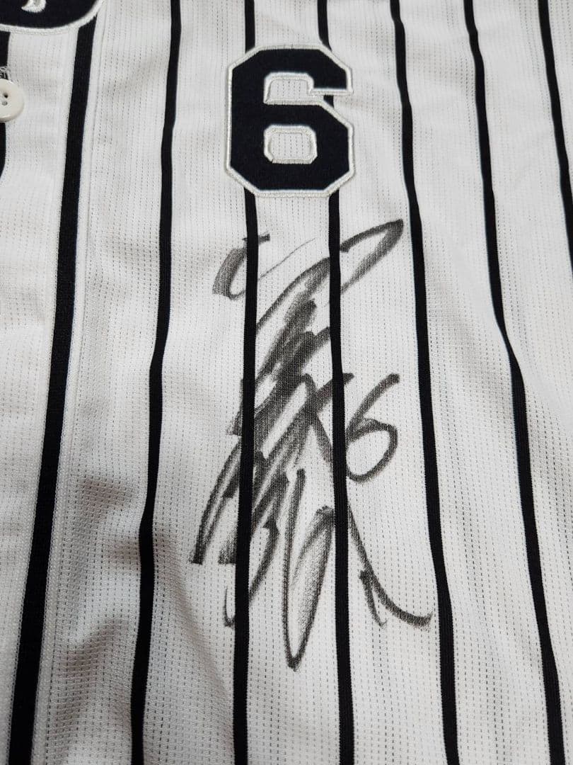 美品 阪神タイガース ユニフォーム 金本 サイン入り Mサイズ