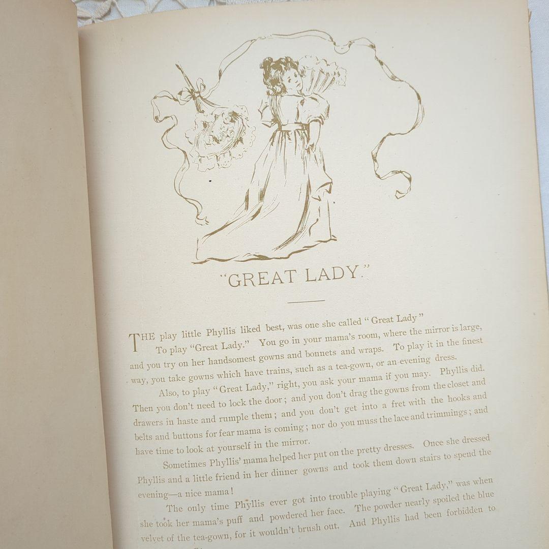稀少1898アンティーク絵本 児童書 洋書古書 ヴィクトリアン ヴンテージ