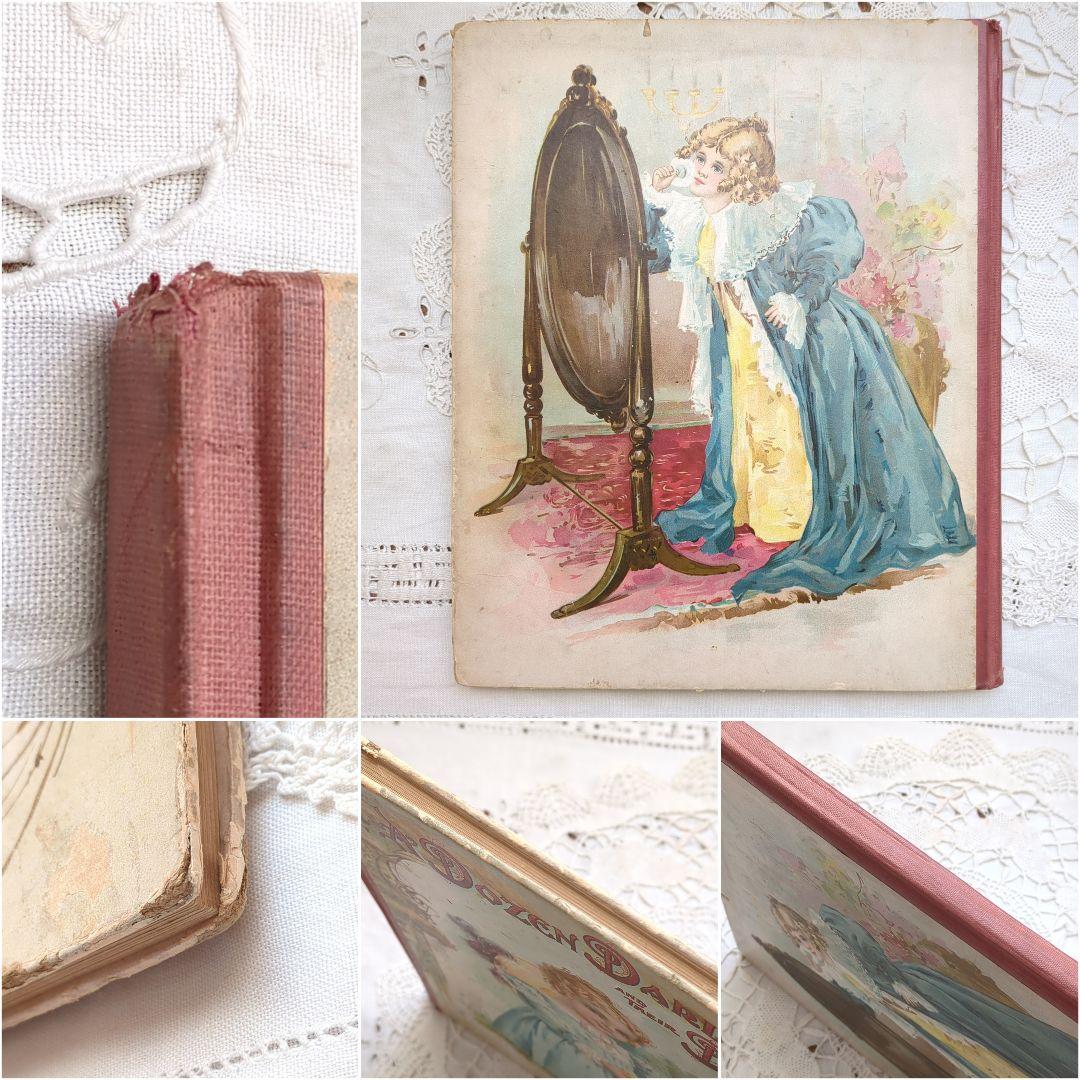 稀少1898アンティーク絵本 児童書 洋書古書 ヴィクトリアン ヴンテージ