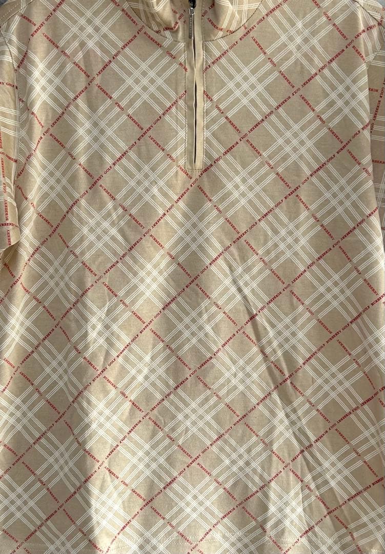 新品　未使用　タグ付　バーバリー　ゴルフ　 ハーフジップ　M 定価24,150円