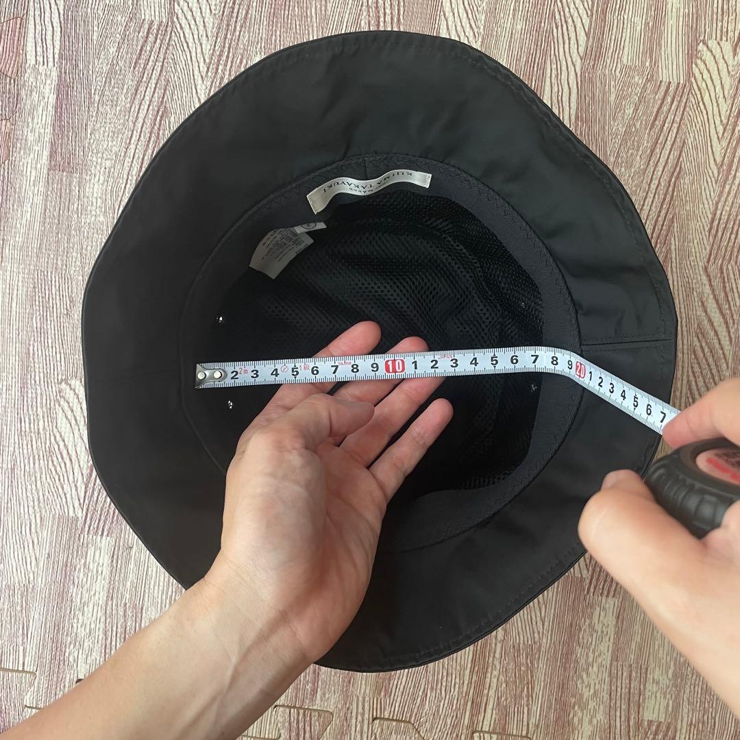 【KIJIMA TAKAYUKI】ポリエステル バケットハット　美品