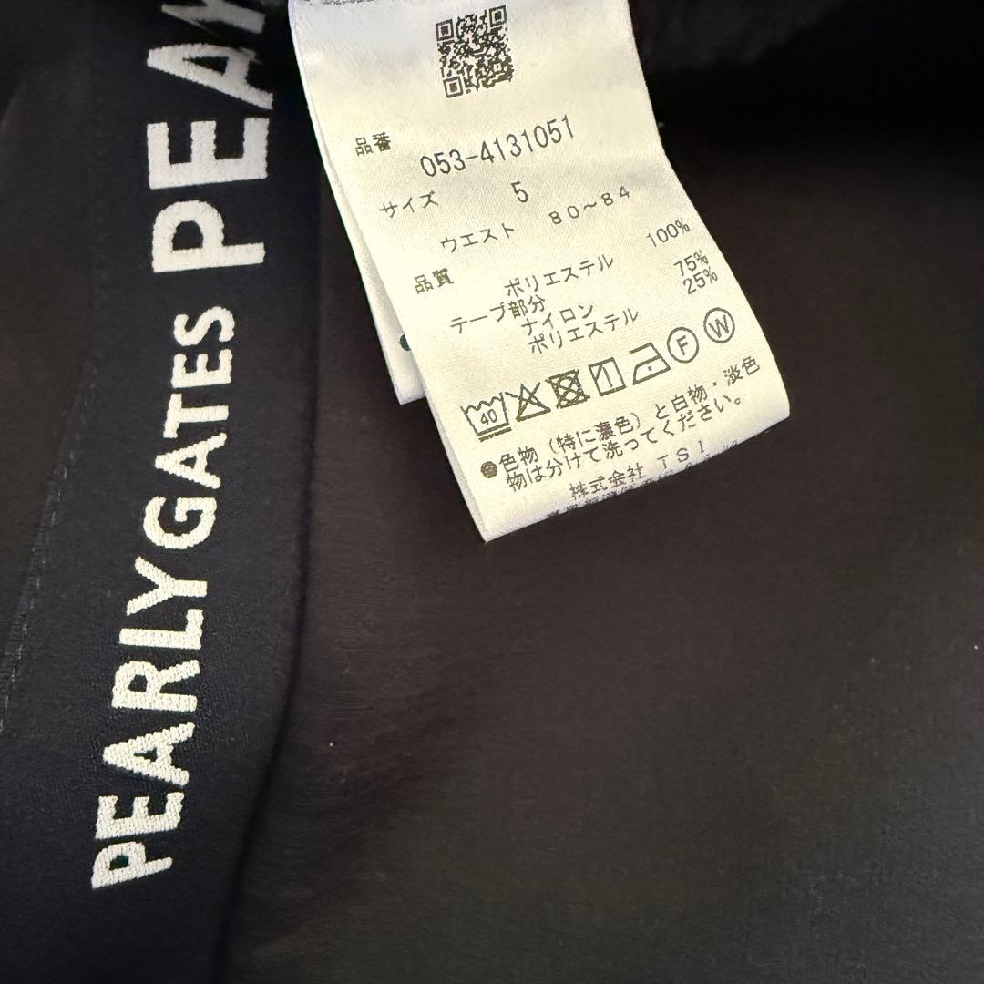現行モデル　パーリーゲイツ　ジョガーパンツ　黒　L〜XL相当　裏起毛　5 美品