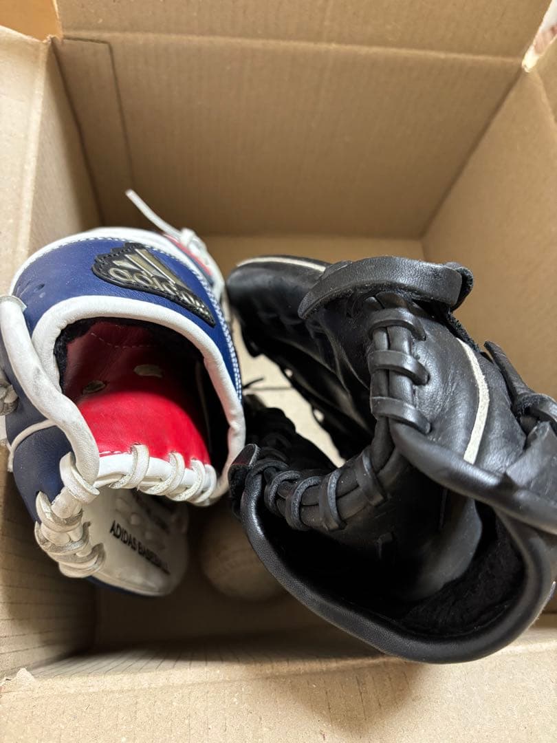 野球　グローブ　セットNIKE adidas アディダス　美品　グラブ　大人用