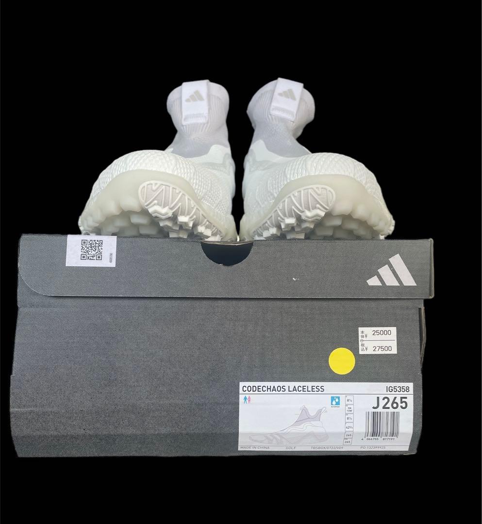 【新品未使用】コードカオス レースレス ゴルフシューズ 26.5 ハイカット