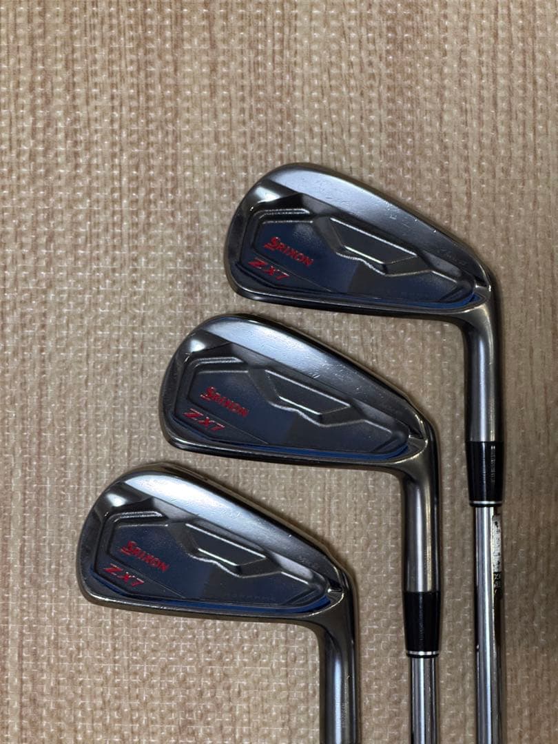 スリクソン ZX7 mk2 ブラッククロム #5~P モーダス 105 DST