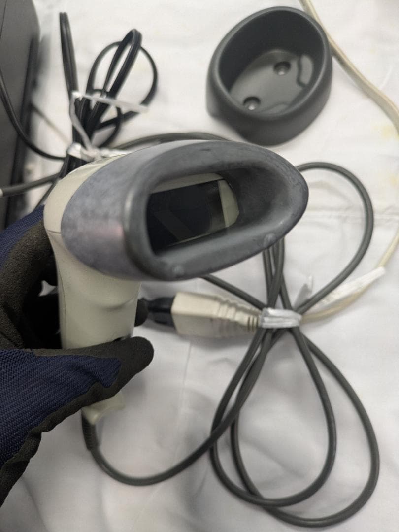 CASIO TE-2700 電子レジスター HHS-19 ハンドスキャナー