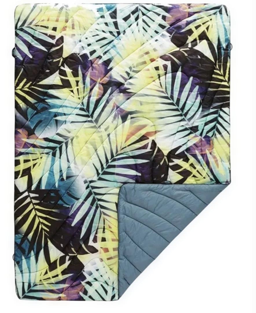 【新品】 RUMPL ランプル　アウトドア ブランケット　ボタニカル　森林