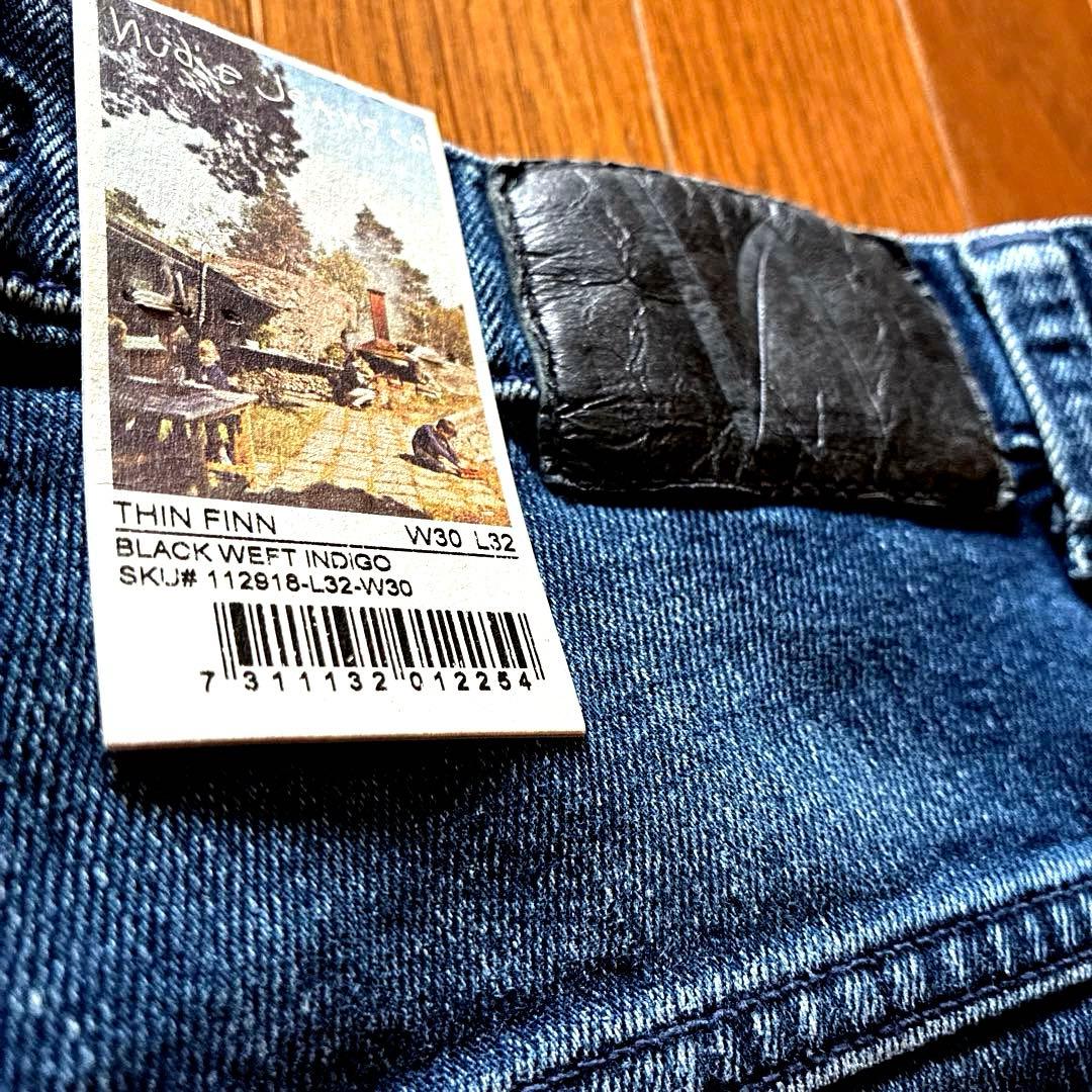 新品正規品Nudie Jeans定価36300円THIN FINN30美色美脚！