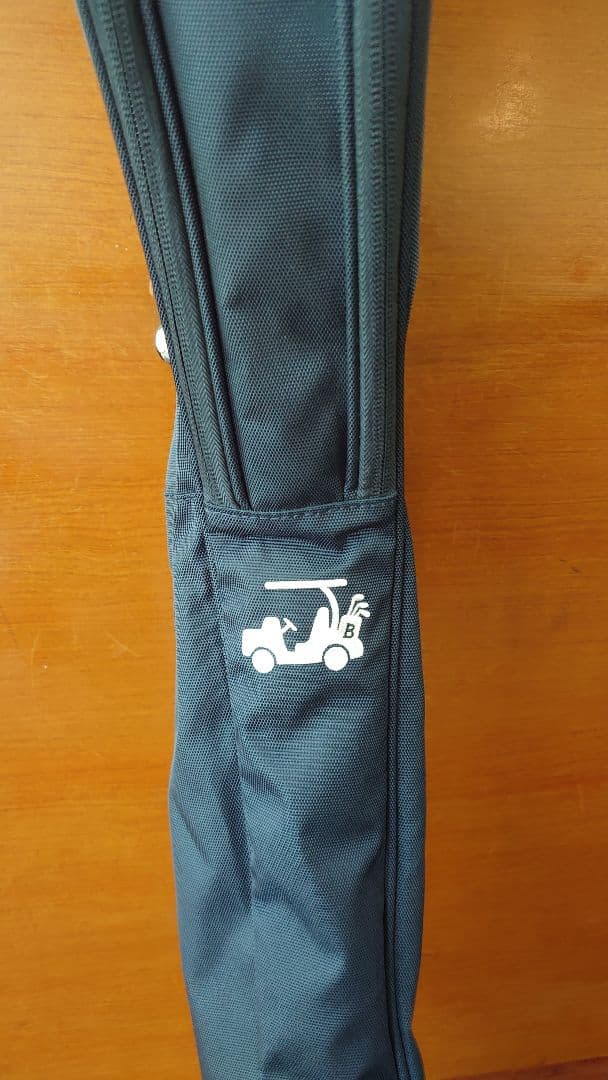 BEAMS GOLF ゴルフバッグ ネイビー (ネーム部刺繍)