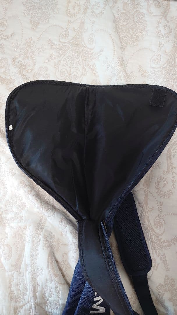 BEAMS GOLF ゴルフバッグ ネイビー (ネーム部刺繍)