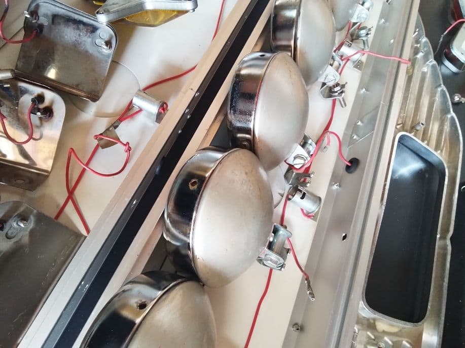 デコトラ　アクセサリー　電飾　アンドン　ランプ　ジャンク品