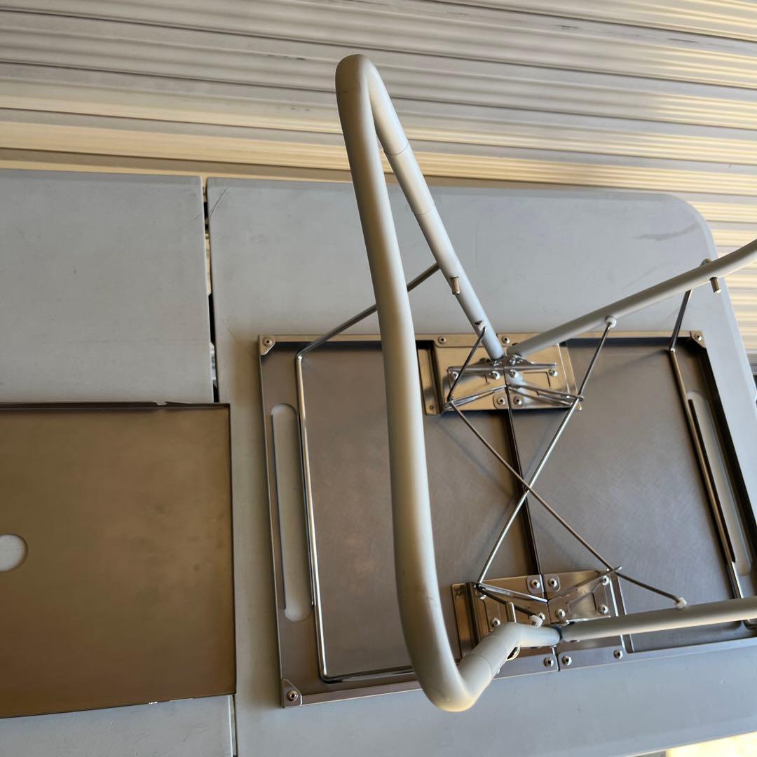 【美品】 peak TAKIBI Myテーブル ステンレストレイ付