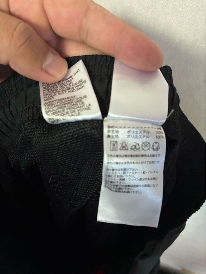 ACミラン adidas アディダス セットアップ Mサイズ ブラック メッシュ