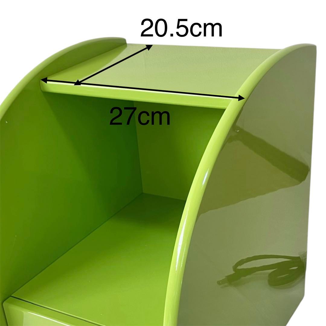 昭和レトロ♡木製♡卓上収納棚・机上収納棚・電源付き収納棚・コンセント付き収納棚