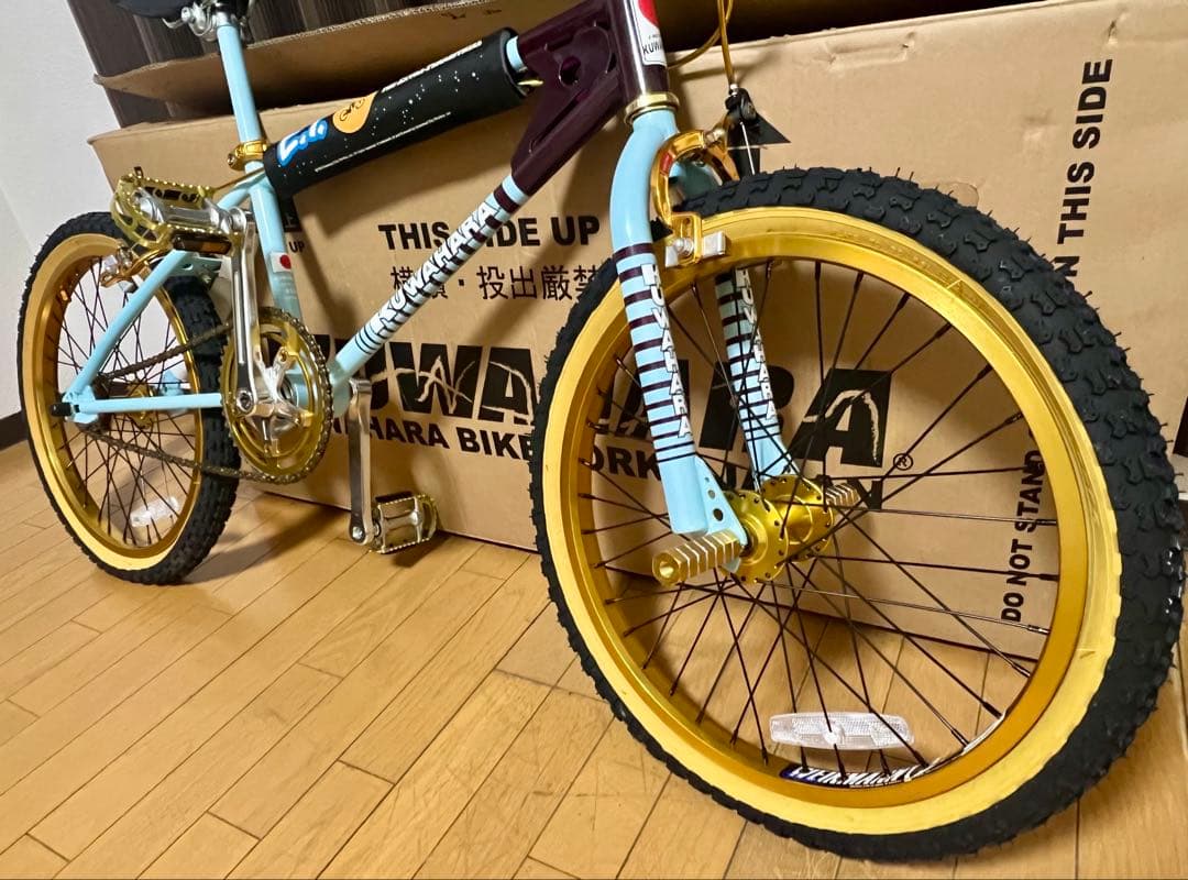 レア・旧車】クワハラ BMX ブルー Old School
