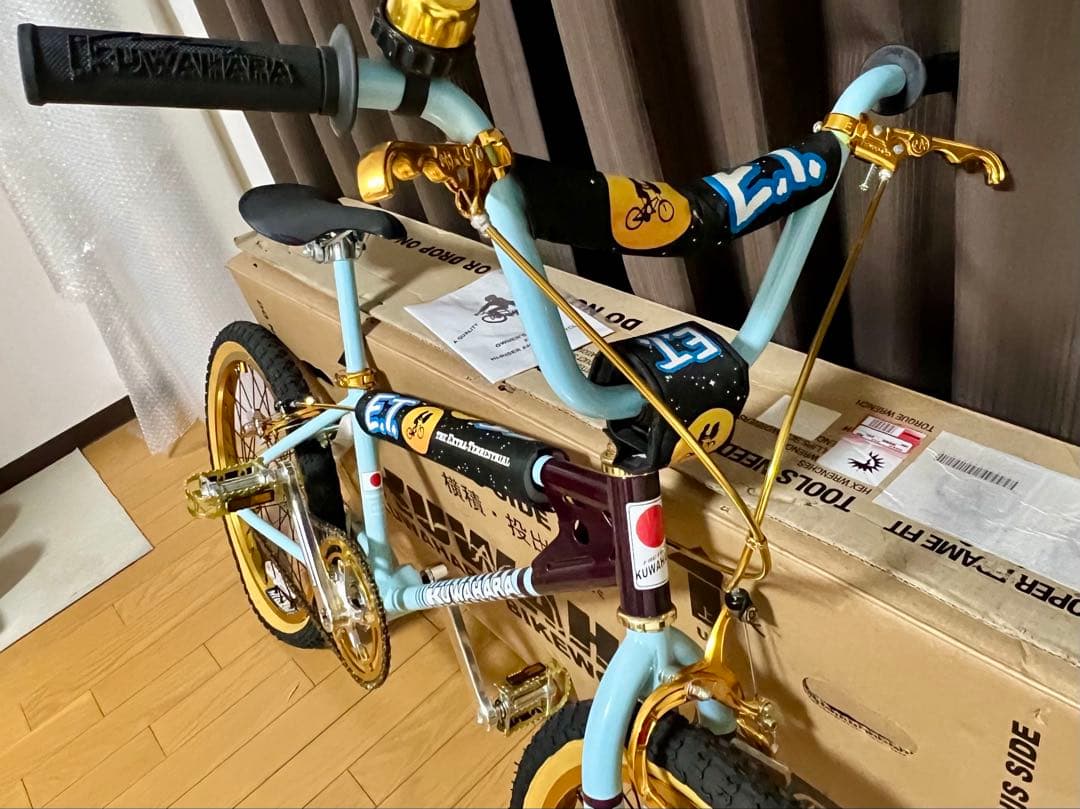 レア・旧車】クワハラ BMX ブルー Old School