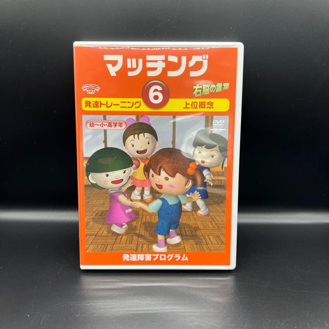 星みつる式　マッチング　1〜6巻　発達トレーニング　DVD 分類学習 右脳の言葉