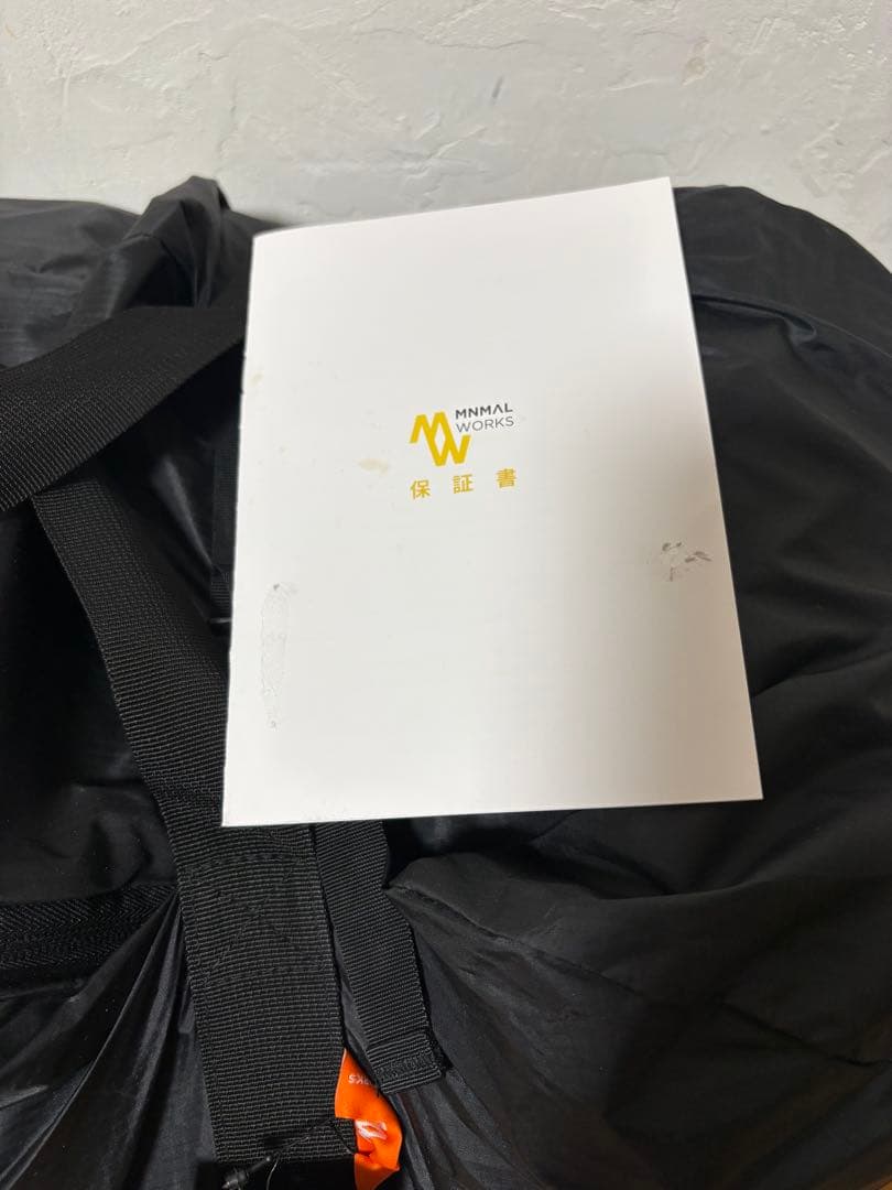 ミニマルワークス　V house L ブラック　テント　シェルター　Vハウス