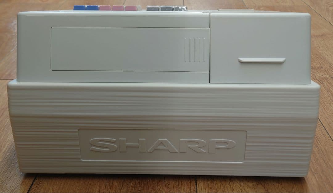 ★☆★【取説・鍵・パーツ付】SHARP XE-A147-W 電子レジスタ