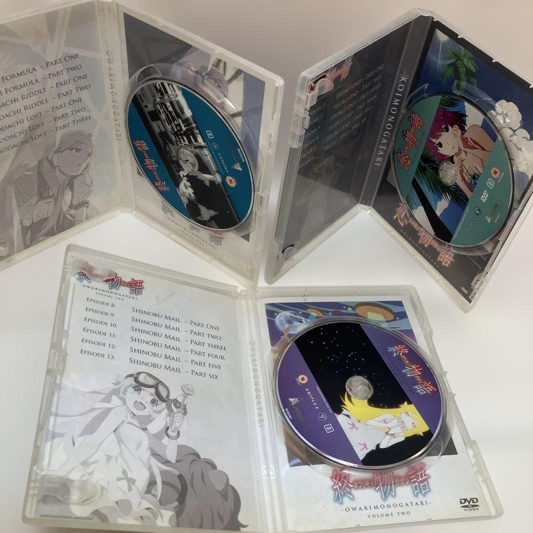 化物語シリーズ 猫　白黒　鬼　囮　傾　花　憑　恋　終物語　アニメ　DVD 全巻