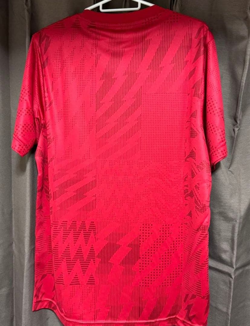 erspo インドネシア サッカー ジャージ 赤 SIZE L