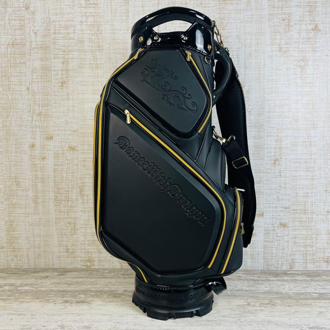 【高級】ダンスウィズドラゴン　MAT FAKE LEATHERキャディバッグ