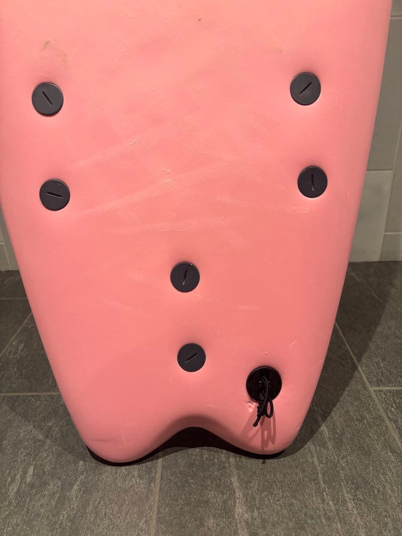 【値下げ】Softechサーフボード ピンク（大阪市内手渡し）