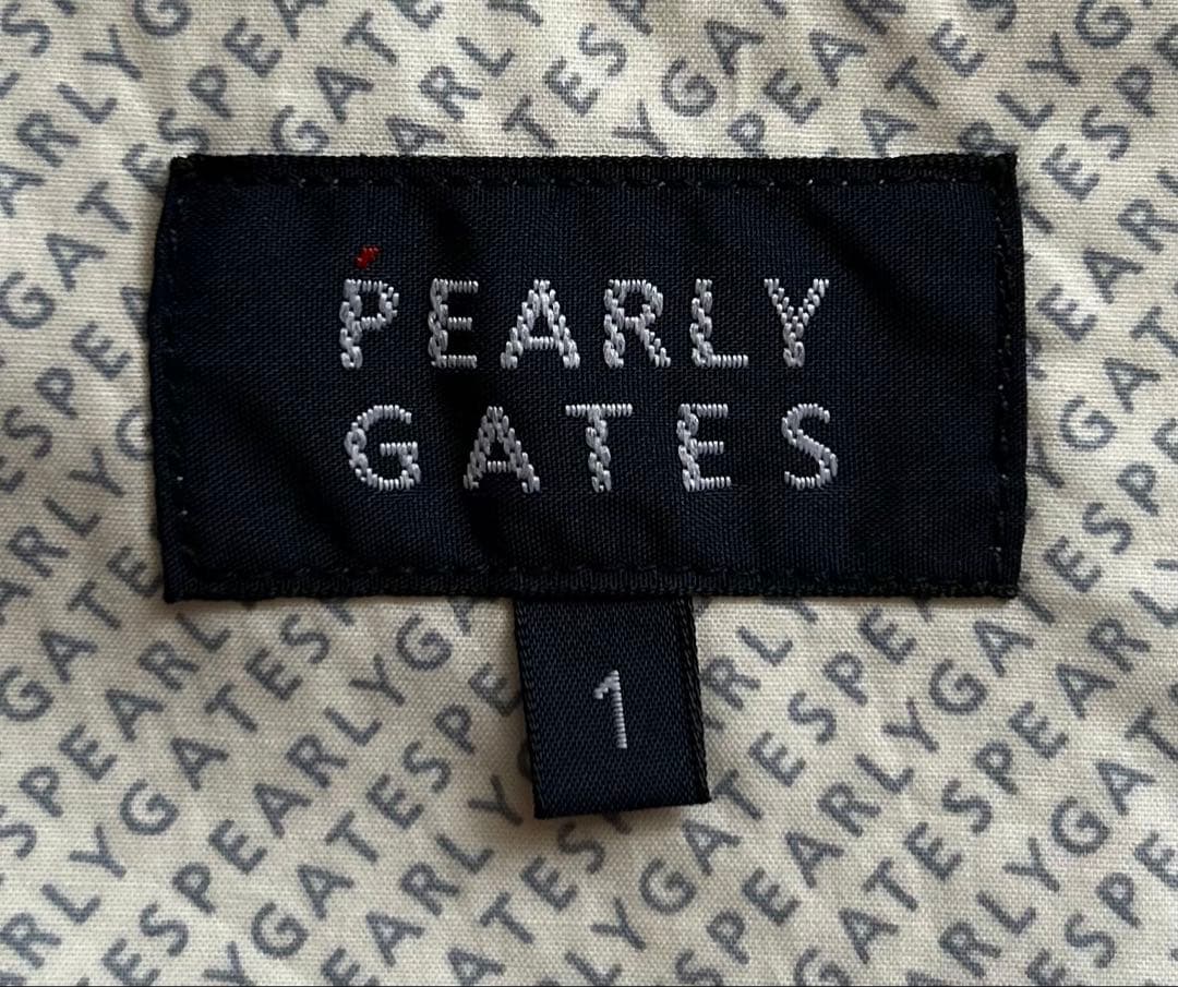 PEARLY GATES/パーリーゲイツ 総柄ロゴ ストレッチ スカート 1