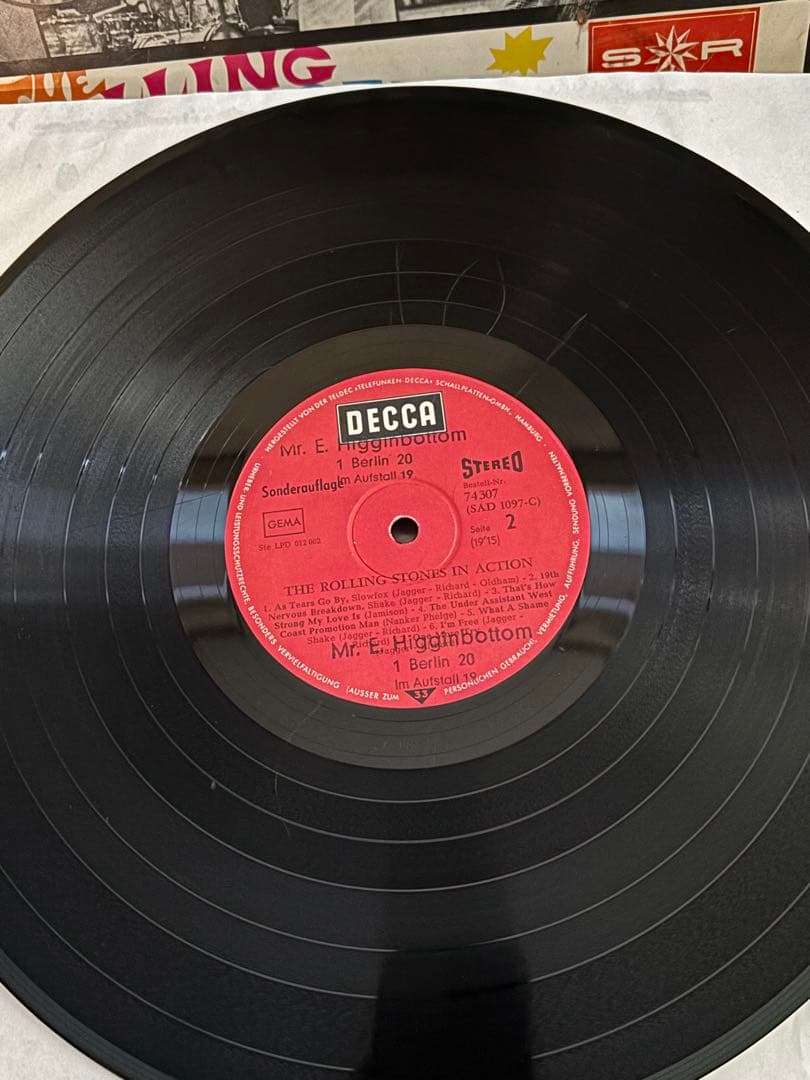 ROLLING STONES IN ACTION ドイツ盤