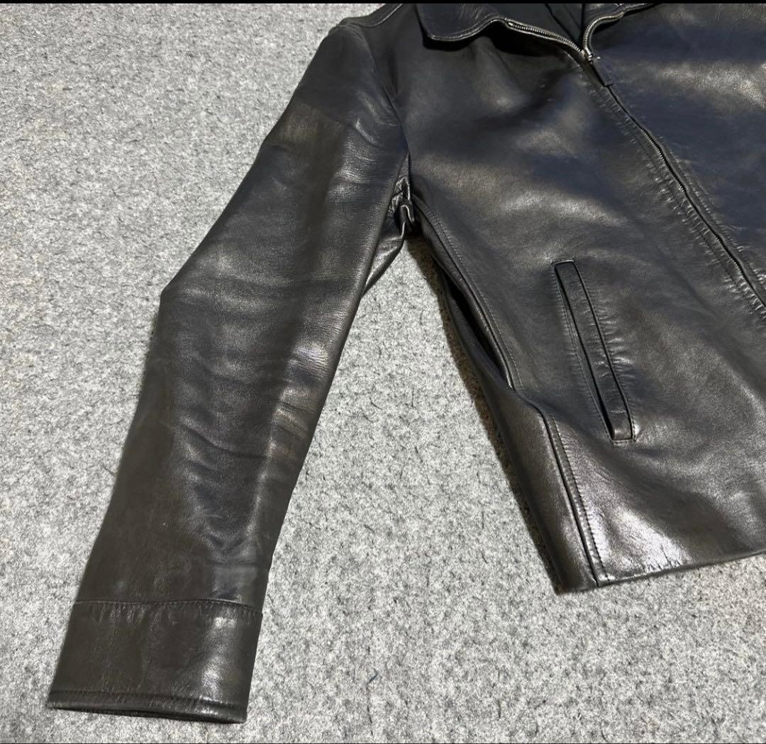 GUCCI レザージャケット　ライダース　本革
