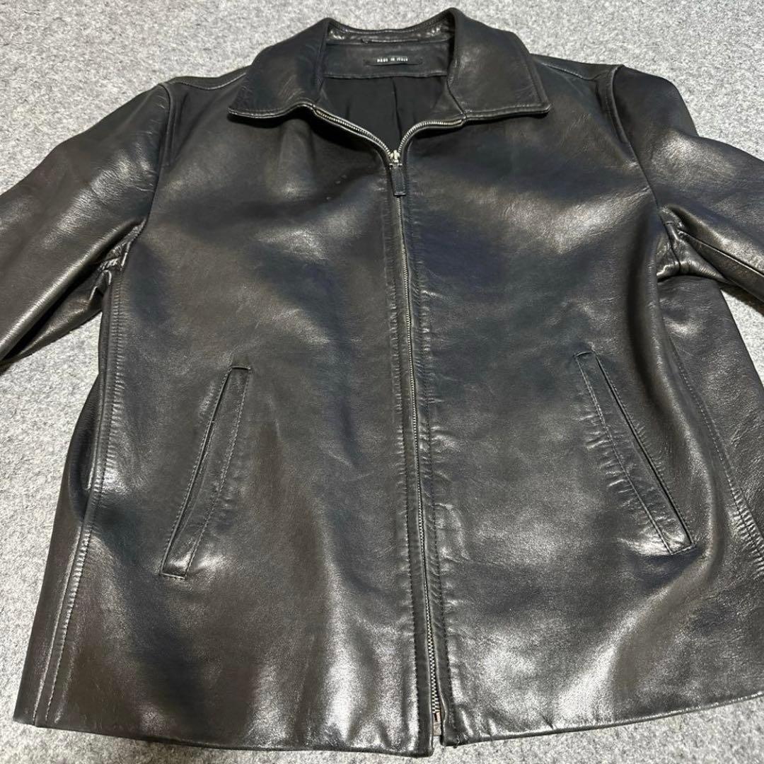 GUCCI レザージャケット　ライダース　本革
